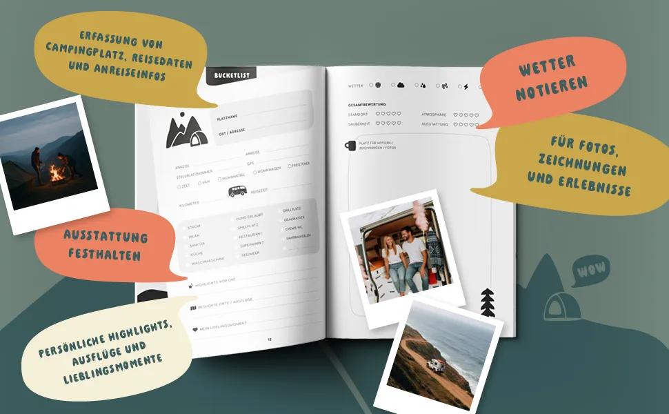 Das große Camping Logbuch – Vorschau 2