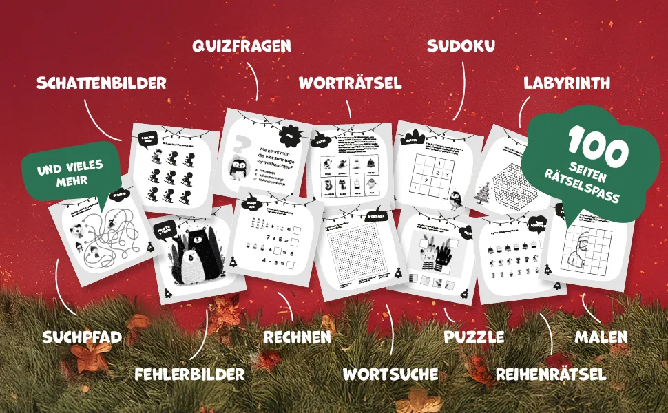 Der große Rätsel-Adventskalender für Kinder ab 6 – Vorschau 3