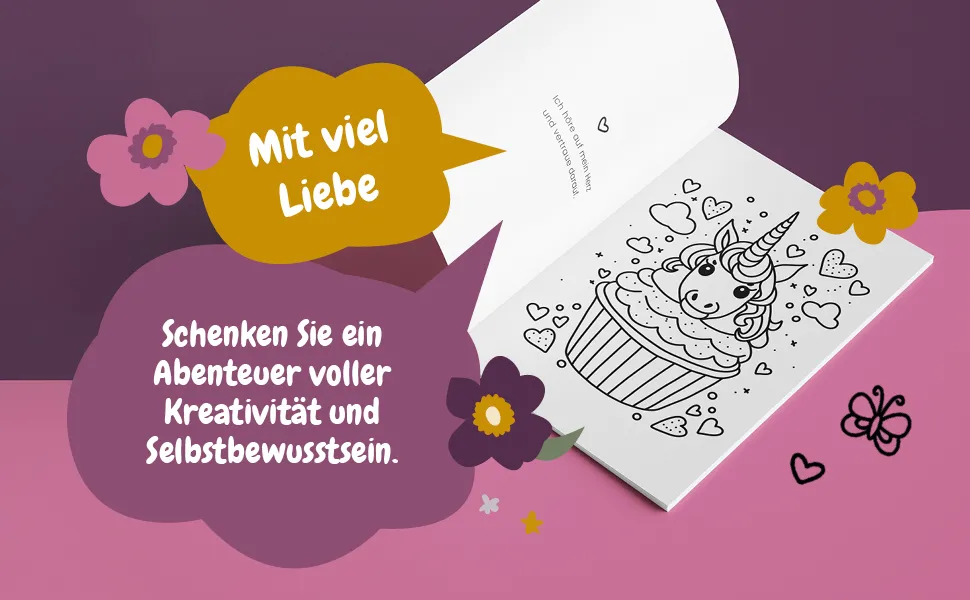 Das Einhorn Malbuch für starke Mädchen – Vorschau 4