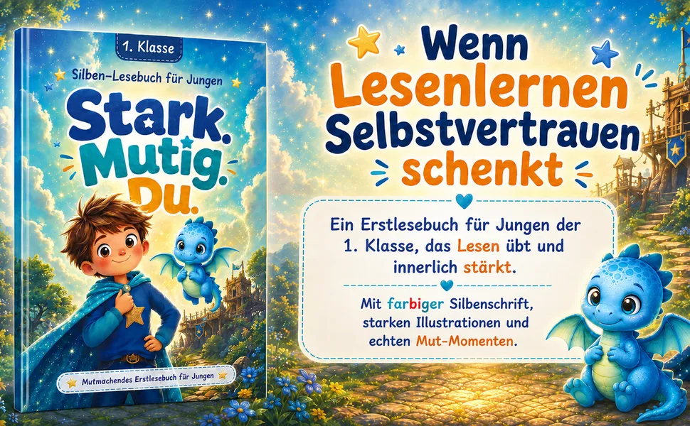 Stark. Mutig. Du. – Erstlesebuch für Jungen – Vorschau 1