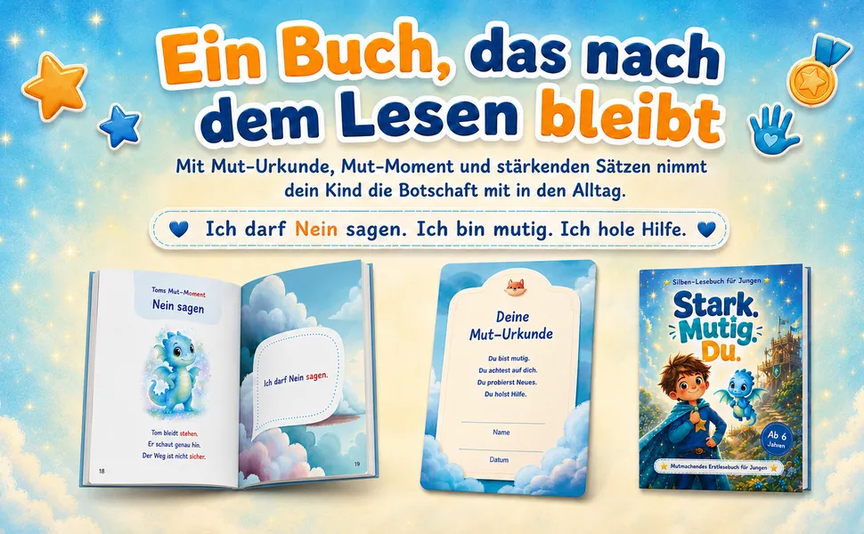 Stark. Mutig. Du. – Erstlesebuch für Jungen – Vorschau 5