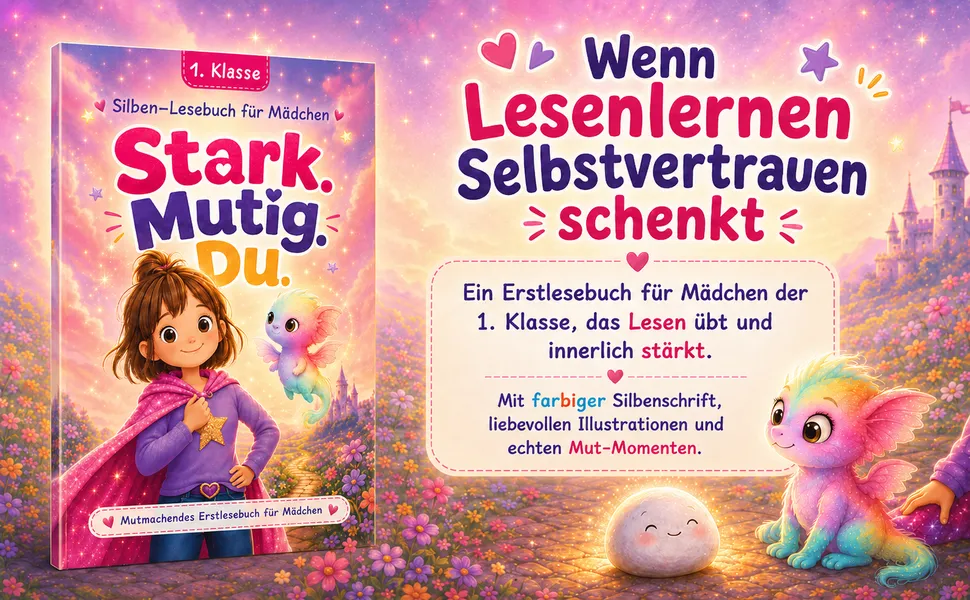 Stark. Mutig. Du. – Erstlesebuch für Mädchen – Vorschau 1