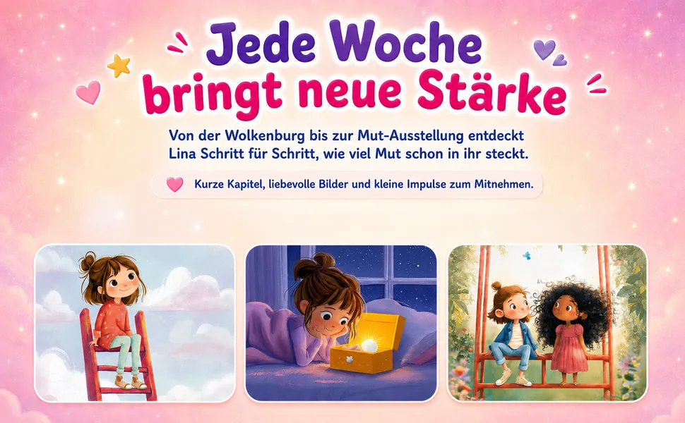 Stark. Mutig. Du. – Erstlesebuch für Mädchen – Vorschau 4