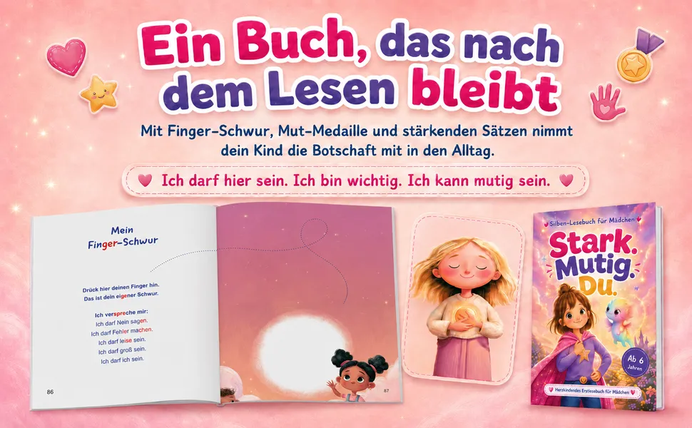 Stark. Mutig. Du. – Erstlesebuch für Mädchen – Vorschau 5