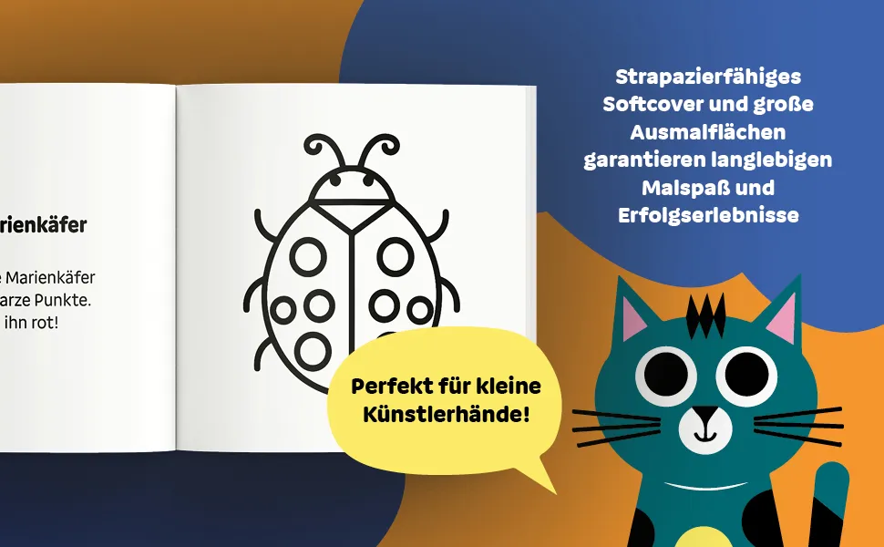 Malbuch erste Wörter und Farben für kleine Entdecker ab 2 Jahren – Vorschau 3