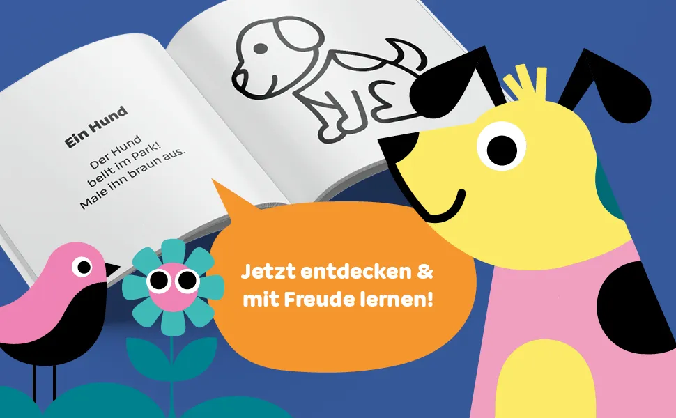 Malbuch erste Wörter und Farben für kleine Entdecker ab 2 Jahren – Vorschau 4
