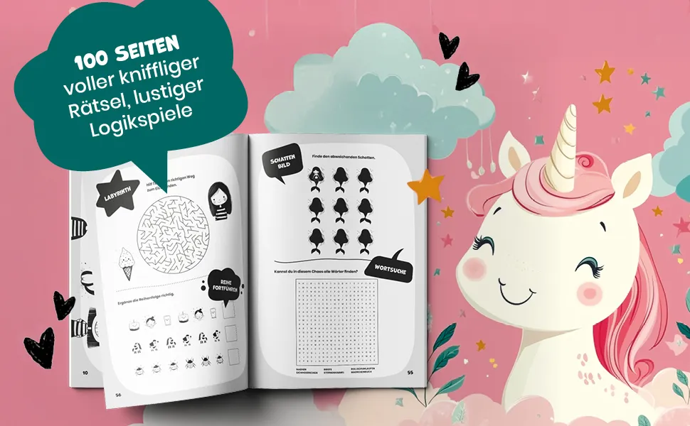 Mitmachbuch für Mädchen ab 6 – Vorschau 2