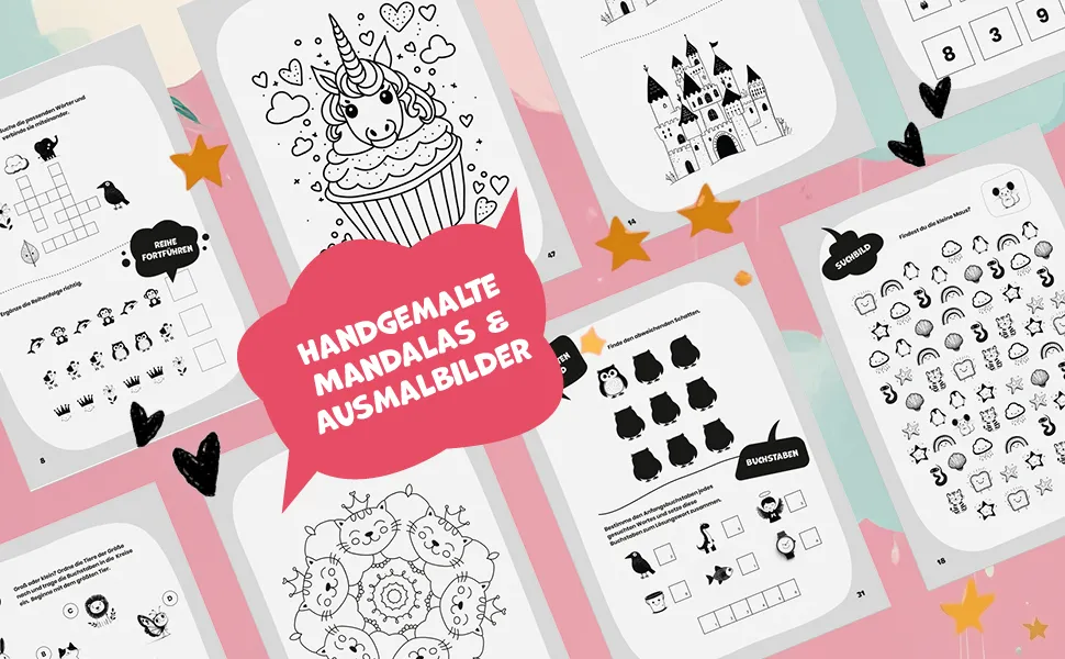 Mitmachbuch für Mädchen ab 6 – Vorschau 4