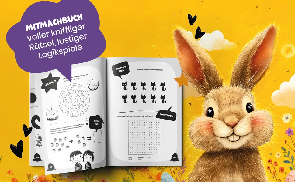 Mitmachbuch Ostern für Kinder ab 6 – Vorschau 2