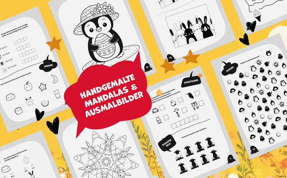 Mitmachbuch Ostern für Kinder ab 6 – Vorschau 4