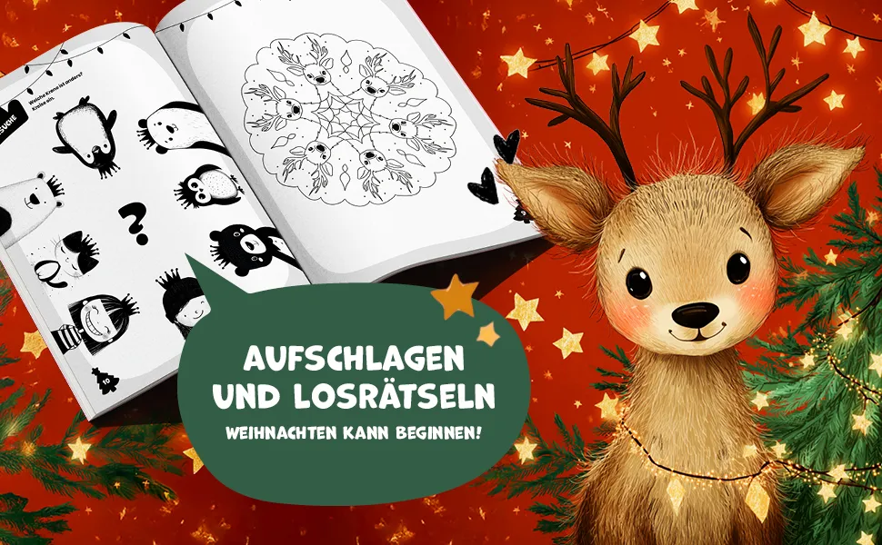 Mitmachbuch Weihnachten für Kinder ab 6 – Vorschau 5