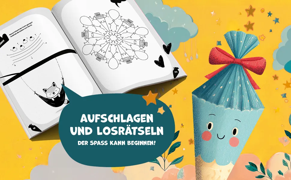 Mitmachbuch zur Einschulung ab 6 Jahren – Vorschau 5