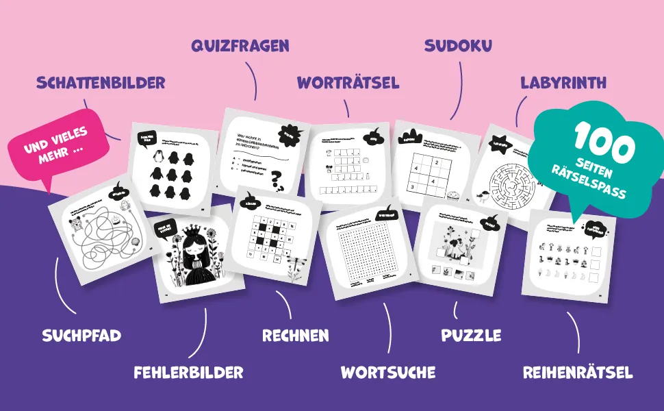 Das große Rätselbuch für Mädchen ab 6 Jahren – Vorschau 3
