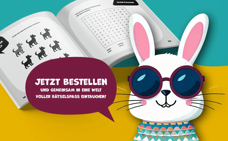 Rätselbuch Ostern und Frühling für Kinder ab 6 Jahre – Vorschau 4