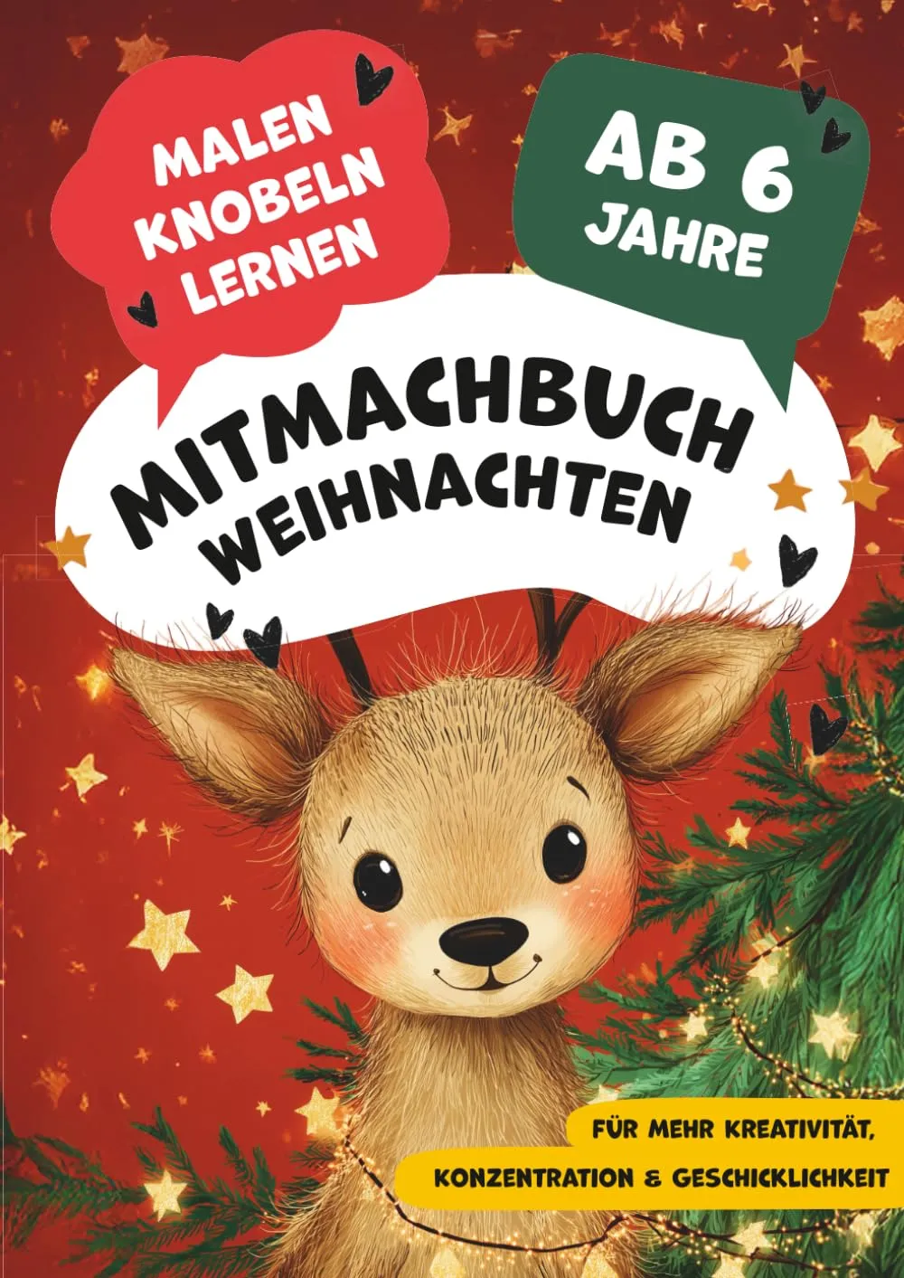 Mitmachbuch Weihnachten für Kinder ab 6